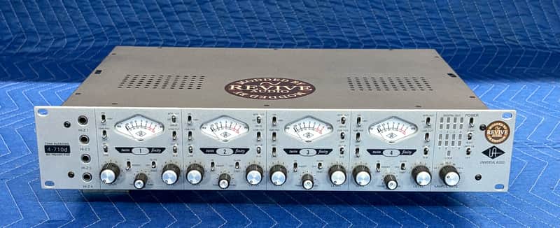 Universal Audio 4-710d Four-Channel Mic Preamp | Reverb