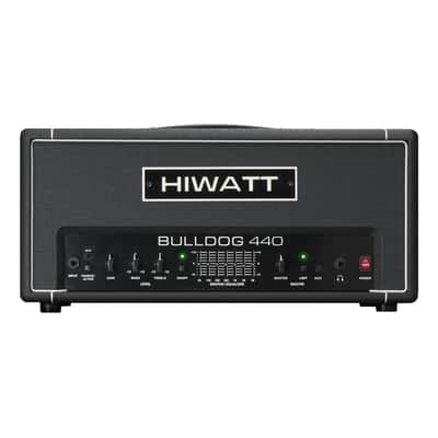 Hiwatt Bulldog 440 440-Watt Bass Amplifier Head - Black - Open Box image 2