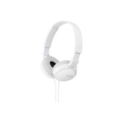 Sony MDR-ZX110 Closed Supra-Aural Dome Stereo Headphones, White image 3
