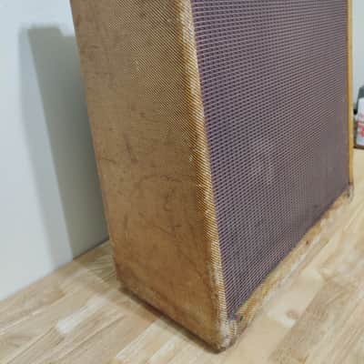 1955 Fender Bassman 5E6-A Narrow Panel 40-Watt 4x10" Guitar Combo Tweed image 3
