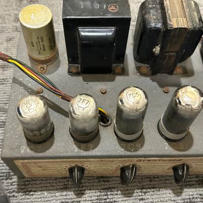 Brentwood K14 vintage tube amplifier project PA amp K-14 image 10
