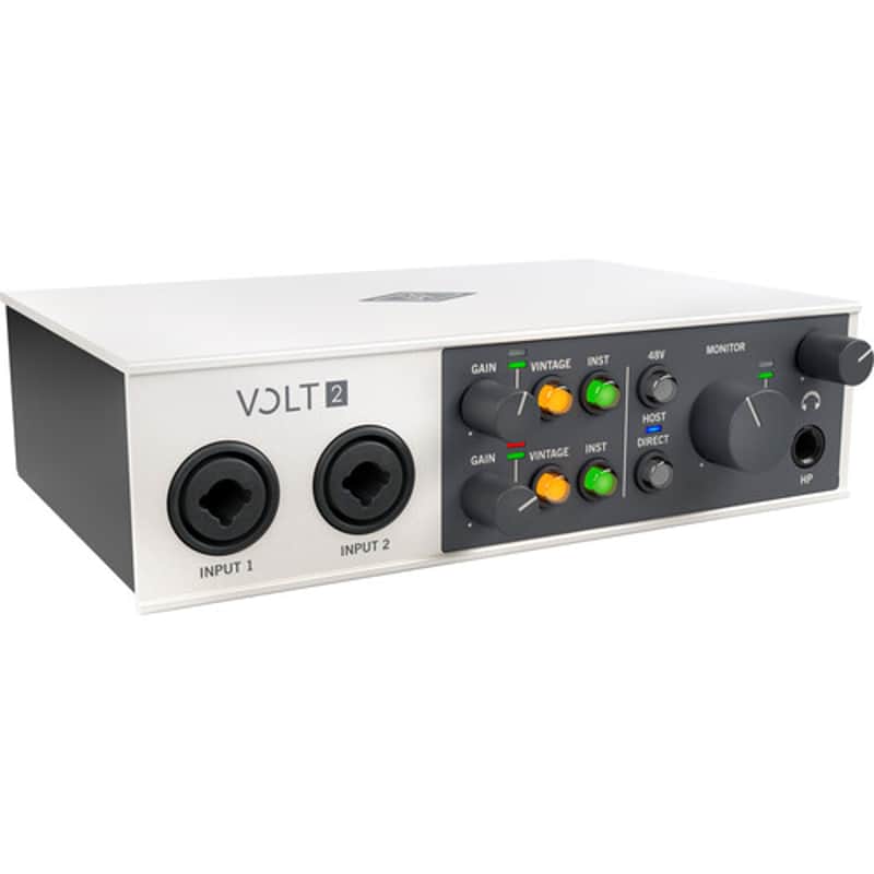 Universal Audio Volt 2 Portable 2x2 USB Type-C Audio/MIDI Interface image 1