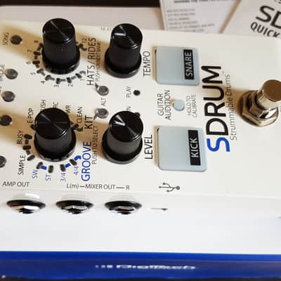 DigiTech SDRUM Strummable Drums 2010s - White image 3