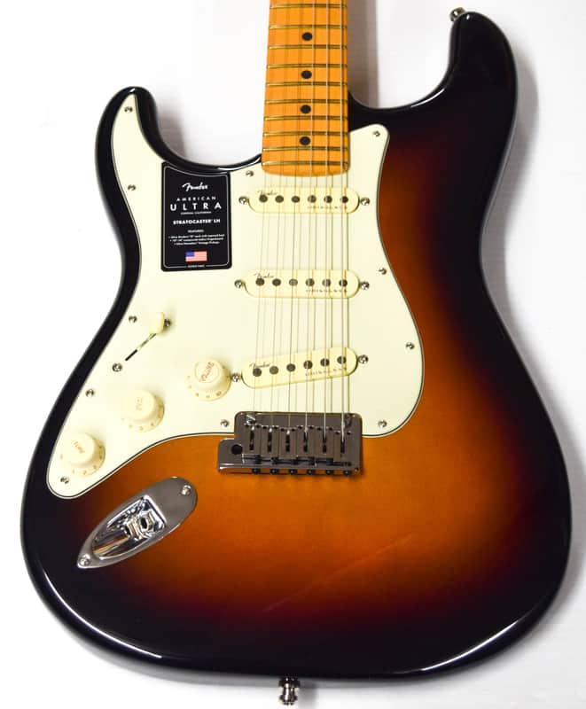 Fender American Ultra Stratocaster Left Handed (DEMO) - Ultraburst image 1