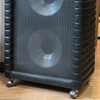 Kustom 2x15  Bass Cabinet  1970s - Black Tuck-N-Roll, Amazing Vintage Tone! Tons of Power! image 3