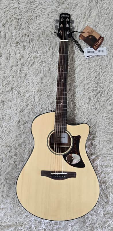 Ibanez AAM300CENT Advanced Auditorium Acoustic Electric Guitar, Natural Finish image 1