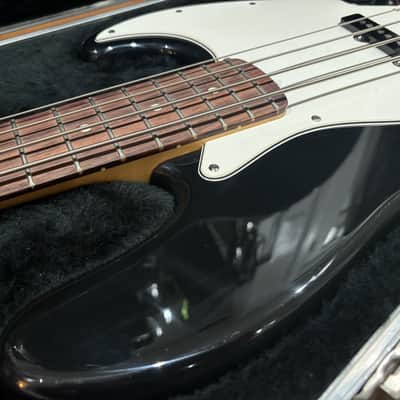 Fender American Standard Jazz Bass 1996 - Black 50th Anniversary image 6