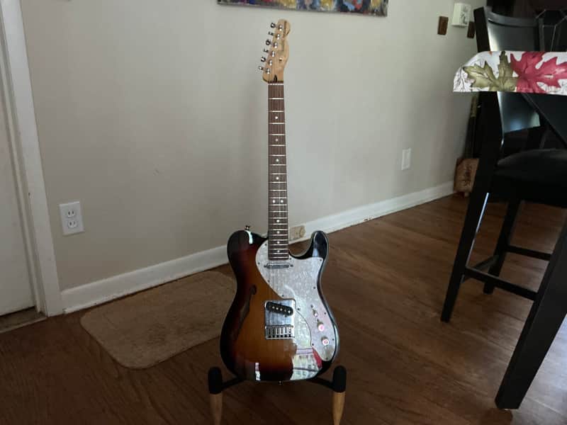 Fender Classic Series '72 Telecaster Thinline 2016 - 3-Color Sunburst image 1
