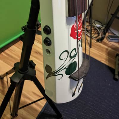 NS Design Wave 4 Electric Upright Bass 2022 White - Custom image 2
