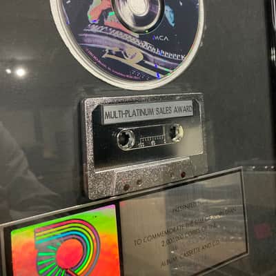 Stan Lynch Tom Petty and The Heartbreakers, RIAA, Greatest Hits, Double Platinum Record (#29) image 4