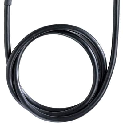 Shure WA302 2' Instrument Cable, 4-Pin Mini Connector (TA4F) to 1/4" Connector image 1