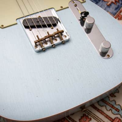 FENDER USA Custom Shop 60's Flamethrower Telecaster Custom Jrny Relic "Sonic Blue" (2025) image 8