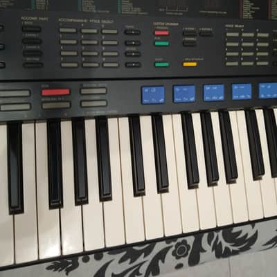 YAMAHA PSR-47 SYNTH KEYBOARD 1990 MIDI PROGRAMMED HARD CASE image 6