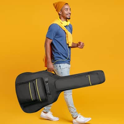 Custom padded 44 Inch Guitar Gig Bag/Case - Water Resistant with Adjustable Shoulder Strap image 6