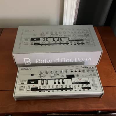 Roland TB-03 Boutique Series Synthesizer Module Bass Line Synthesizer 2016 - Present - Silver