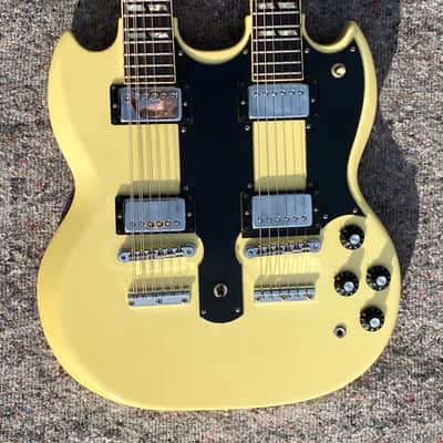 Gibson EDS-1275 Double-Neck SG 1974 - Alpine White image 2