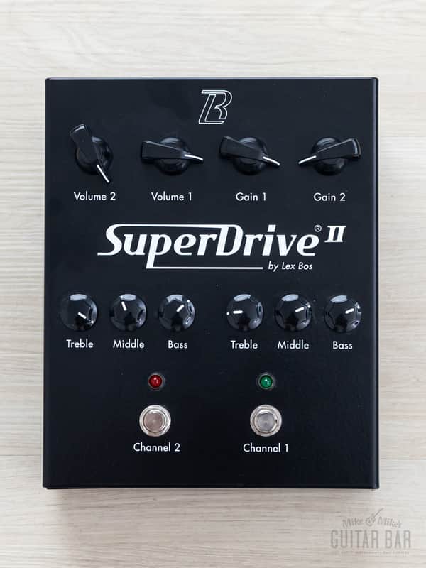2010 Lex Bos SuperDrive II Tube-Driven Hand-Wired 2 Channel Overdrive Guitar Effects Pedal image 1