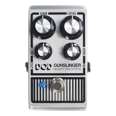 DOD Gunslinger Mosfet Distortion - Silver image 1