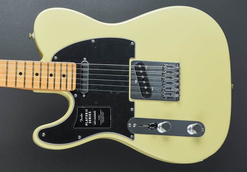 Fender Player II Telecaster - Hialeah Yellow w/Maple Left Hand image 1