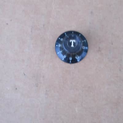 Vintage 1960s Kingston Teisco Guitar Tone Knob Fits Kent Kawai Polaris Aria image 2