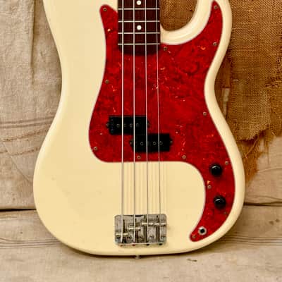 Fender MIJ '62 Reissue Precision Bass (PB62) 1998 - Olympic White image 2