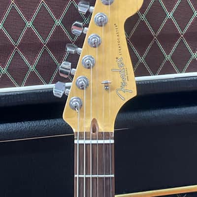 Fender Stratocaster Deluxe Plus HSS guitar 2014 - Metallic Sunburst image 3