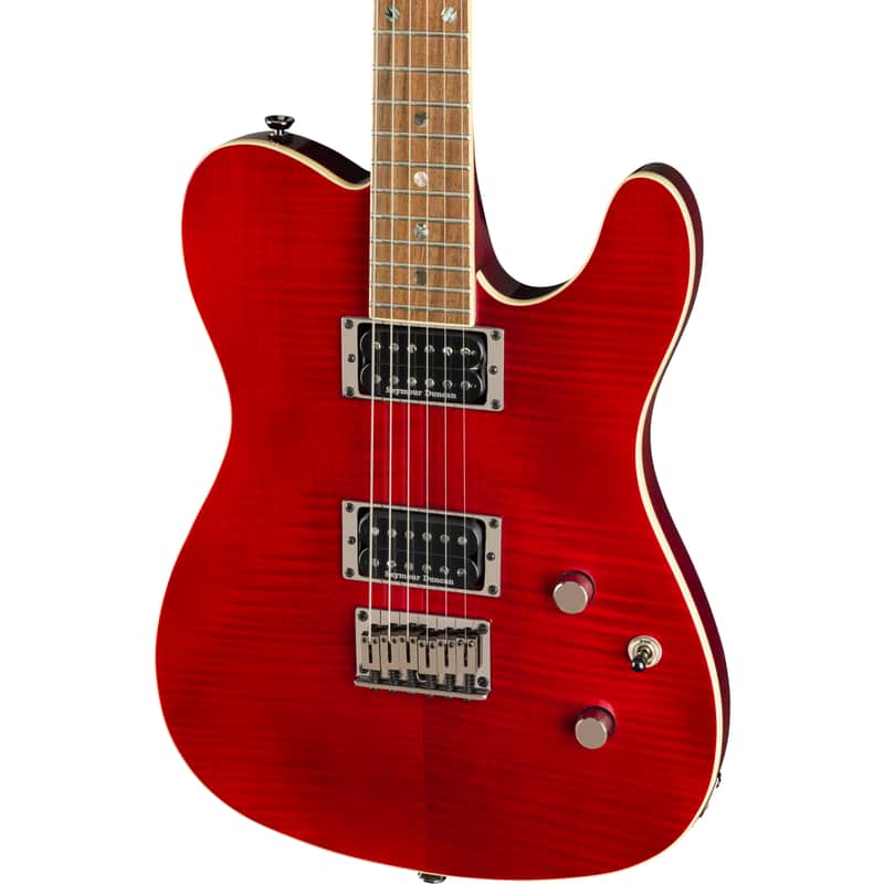 Fender Special Edition Custom Telecaster HH - Crimson Red Transparent image 1