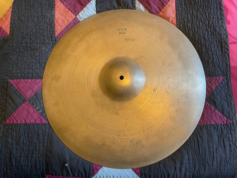 Zildjian 21" Rock Ride cymbal late 80s-early 90s image 1