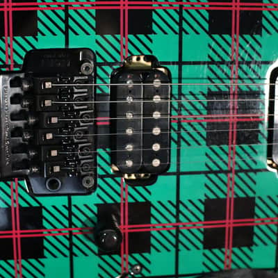 Yamaha RGZ820R Blues Saraceno 1993 Watermelon Plaid image 4