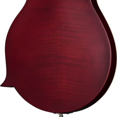 Epiphone F-5 Studio F-Style Mandolin, Spruce Top, Wine Red Satin image 3