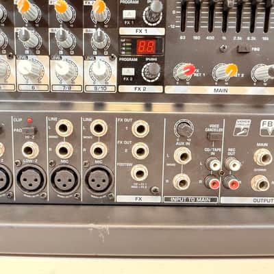 Behringer EUROPOWER PMP1680S 10-Channel 1600-Watt Powered Mixer 2013 image 5