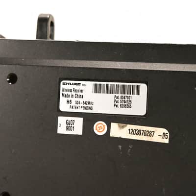 Shure PGX14 Wireless Bodypack System - 524-542 MHz (NO POWER SUPPLY) CG01YFT image 7