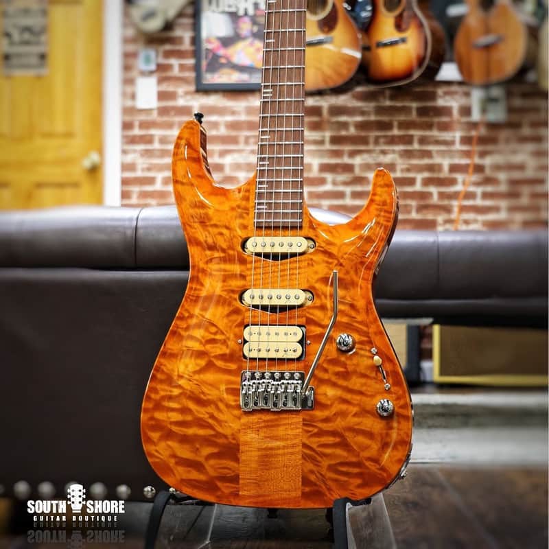 Marchione Carve-Top Neck-Through Solid Body - Natural. NEW. (Authorized Dealer) image 1