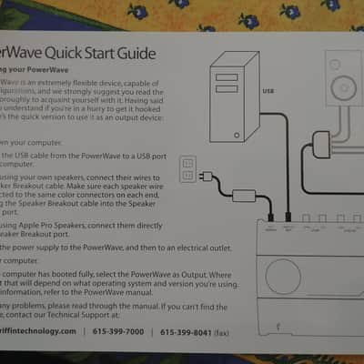 Griffin PowerWave USB Audio Interface & Desktop Amplifier (for PowerPC Macs) image 6