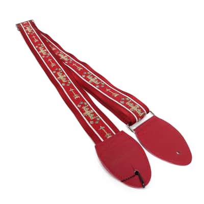 Souldier Guitar Strap "Native American" Red Pattern