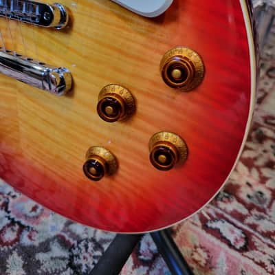 Tokai Love Rock ALS-48 Electric Guitar 2010 - Cherry Sunburst W/ SKB Hard Case (C016-38) image 10