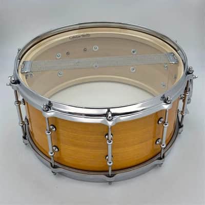 Used Ludwig Limited Edition Solid Ply Tulipwood Snare Drum 14x6.5 - Excellent image 4
