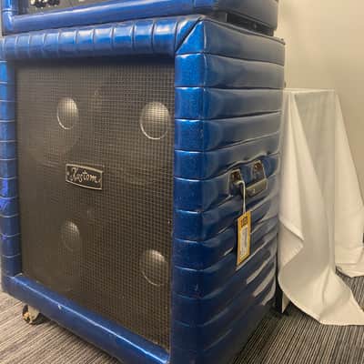 Kustom K200B W/ TR410 Cab 1970’s  - Blue Sparkle image 3