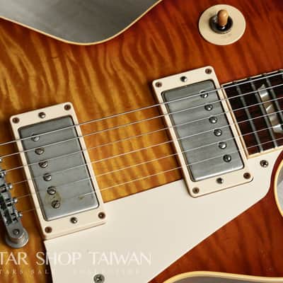 1999 Gibson Custom Shop 40th Anniversary 1959 Les Paul Reissue Tom Murphy Painted & Aged. Vintage World Edition image 12