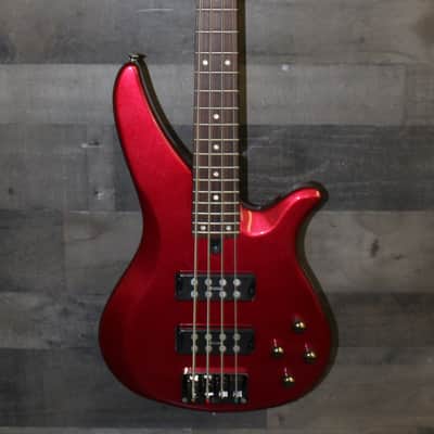 Yamaha RBX-374 2000 Cherry Red Bass With Hard Case Four String! image 6