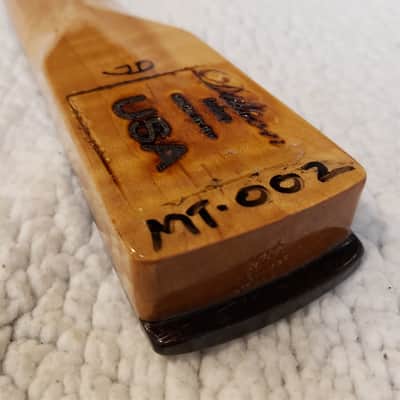 USA made Amazing 5A Roasted flame maple neck, Rosewood FB. made For a Strat body #MT-002 image 9