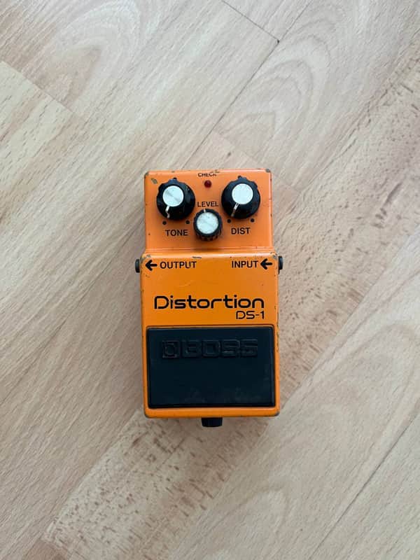 Boss DS-1 Distortion (Black Label) 1988 - 1994 - Orange image 1