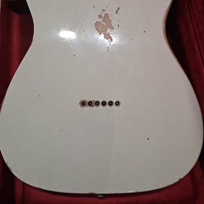 Fender CUSTOM SHOP 63 TELECASTER 2024 - RELIC OLYMPIC WHITE image 3