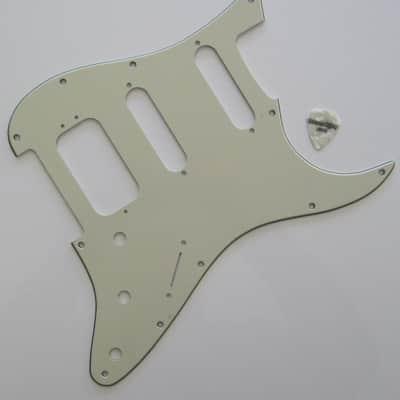 Fender American Deluxe HSS Stratocaster Pickguard Mint Green 0054021049 image 2