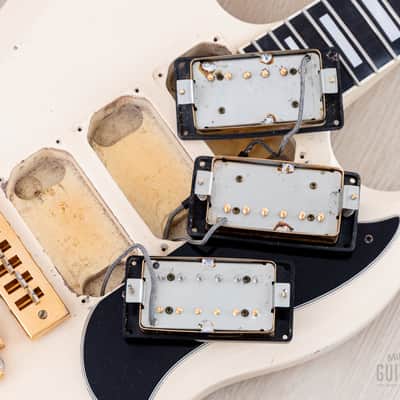 1978 Gibson SG Custom 3-Pickup Vintage Guitar Alpine White w/ T Tops, Case image 18