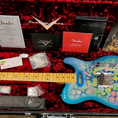 Fender Telecaster Custom Shop Vintage Custom 1968 - Blue Flower image 4
