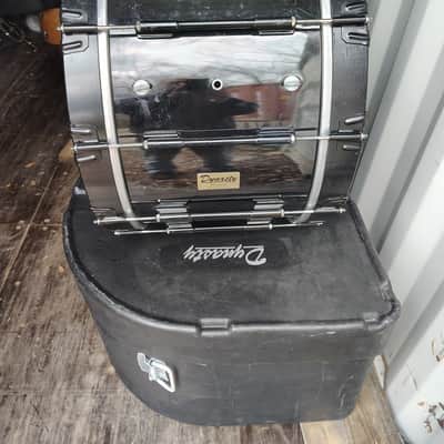 Dynasty 24" Marching Bass Drum with Case - Black Wrap image 4