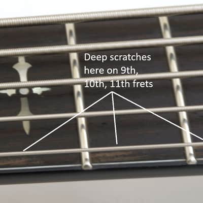 Schecter Hellraiser Extreme-5 Left-Handed Bass B-Stock 1623 image 9