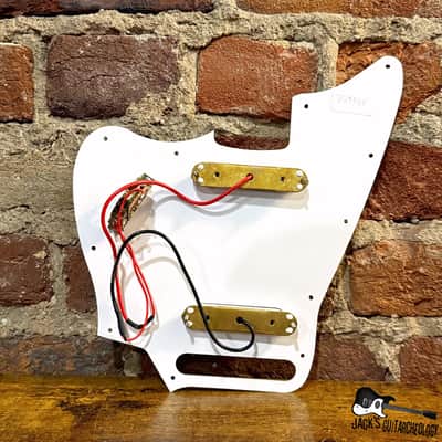 Squier Affinity Series Jaguar Loaded Pickguard *USED* (2020s - White) image 2
