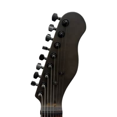 Unknown T1 8-String Telecaster MIJ - Swamp Green image 3